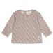 Feetje longsleeve Afternoon Tea creme/paars/groen