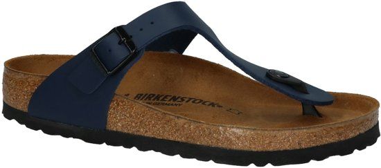 Birkenstock Gizeh Sportieve slippers Dames Maat 36 Blauw