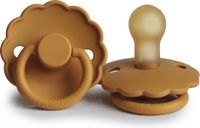 BIBS Frigg Fopspeen - Maat 1 (0-6 maanden) - 1 Stuk - Daisy - Honey Gold