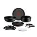 Tefal Ingenio Experience On 11-delige pannenset - Zwart - Aluminium - Inductie