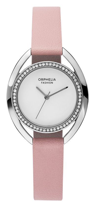 Orphelia Minuit OF711912 Women's Watch - Leather - Pink - Ø 38 mm