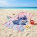 Serviette de plage Stitch – Serviette 100% Coton Disney | 70 x 140 cm | Plage, Piscine & Vacances