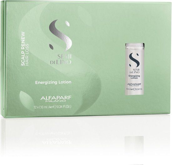 Alfaparf Milano Semi Di Lino Scalp Styling Energizing Lotion (12 x 10ml)
