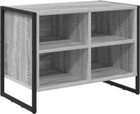 vidaXL Schoenenkast 60 x 35 x 44 cm bewerkt hout grijs sonoma