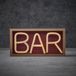 Luca Lighting Neon Verlichting Bar - L30 x B15 x H8 cm - Warm Wit LED