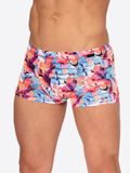 Olaf Benz Boxershorts ' RED2559 Minipants ' turquoise / oranje / pink