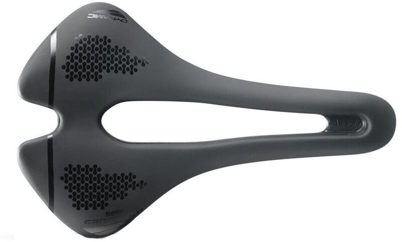 Selle San Marco Aspide Short Dynamic Zadel Open-Fit, zwart