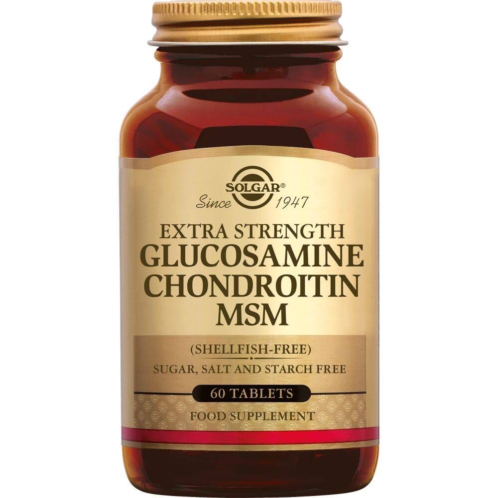 Solgar® Solgar Glucosamine Chondroitin MSM 60 tabletten