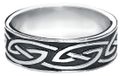 etNox Celtic Knot Heren Ring - zilverkleurig