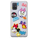 ERT GROUP mobiel telefoonhoesje voor Samsung A71 5G origineel en officieel erkend Disney patroon Minnie 067