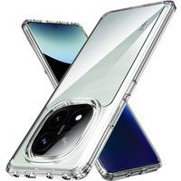 XEPTIO Beschermhoes voor Xiaomi Redmi Note 14 Pro 5G, zachte, transparante, onzichtbare TPU-gelbumper