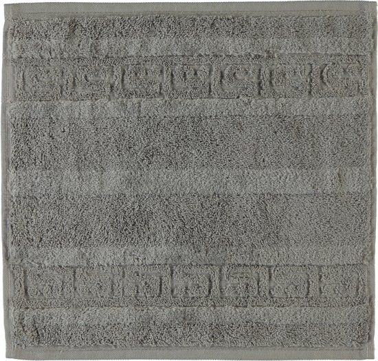 Cawö Cawö Noblesse Uni Washandje - Grafiet - 30x30