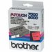 Brother TX-451 Label Printer Tape Zwart