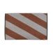 Mette Ditmer Tapis de bain Diagonal 50x80 cm Brique