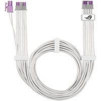 ASUS ROG Equalizer, PCIe-kabel 12 V-2 x 6, compatibel met ATX 3.1 & PCIe 5.1, reductie van stroomschommelingen, geavanceerde bescherming van de grafische kaart, belastingsmanagement, zwart