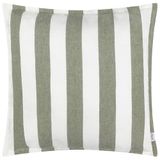 Yard Hayle Katoen Outdoor Polyester Gevuld Kussen - Mos - 50x50cm