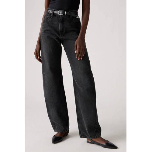 Levi's BAGGY DAD BARREL barrel jeans black denim