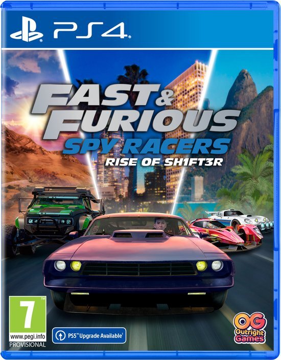 Namco Bandai Fast & Furious: Spy Racers Rise of SH1FT3R PlayStation 4