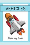VEHICLES COLORING BOOK