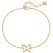 Glanzstücke München Armband 925 zilver geel goud 17 cm