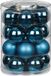 Inge-glas Inge Christmas Goods Kerstballen - 20 stuks - Diep Blauw - 6 cm Diameter - Glas - Mat/Glans