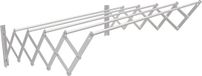 Sans marque Étagère extensible 110cm - Inox - Montage mural facile - Gain de place - Intérieur Extérieur