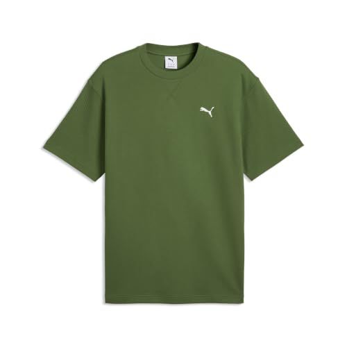 PUMA Essentials Elevated Relaxed T-shirt voor jongeren XXL, Earthy Green