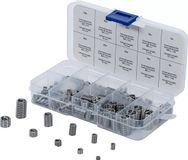 BGS technic BGS Assortiment inzetstukken voor schroefdraadreparatie - roestvrij staal - 150 delig