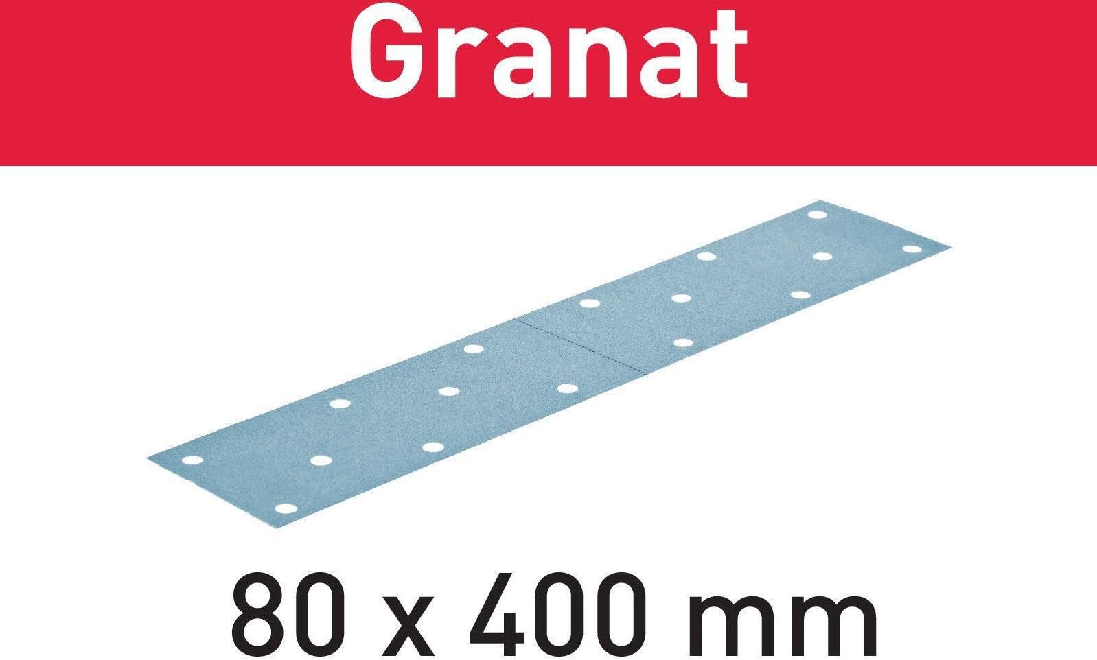 STF 80x400 P120 GR/50 Sanding Strips 497160