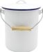 KARL KRÜGER Poubelle, blanc, 3 litres