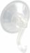 AMIG Ophanghaken met zuignap - 2x - kunststof - transparant - diameter 4,5 cm