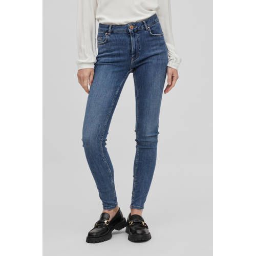 VILA Visarah Skinny Jeans - Medium Blue Denim