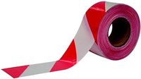 Cimco 182780 Afzetlint rood/wit (l x b) 100 m x 75 mm