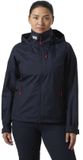 Helly Hansen Crew Hooded 2.0 Jas Blauw S Vrouw