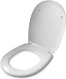 Best Design Universeel closetzitting softclose RVS scharnieren wit