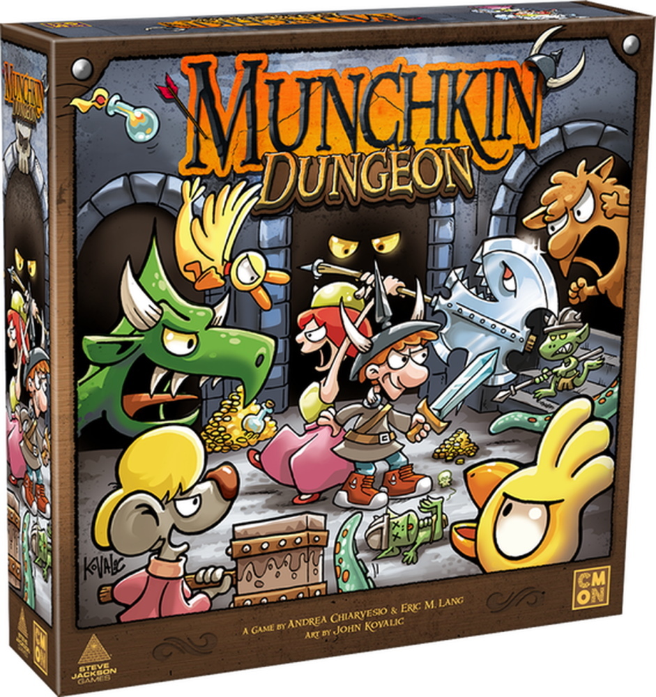 Cool Mini Or Not Munchkin Dungeon