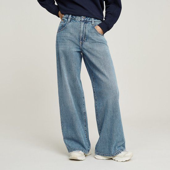G-STAR RAW G-Star Skater High Loose Wmn - Dames - Jeans - 29/32 - Faded Blue Torrent - D25286-D788 - Lente/Zomer 2025
