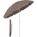 SUNULA Sonnenschirm Ø140/Ø160 cm Balkonschirm Rund Strandschirm mit Schutzhülle, LxB: 140x140 cm, 140 cm mit Knickfunktion, Höhenverstellbar, Leicht zu Transportieren