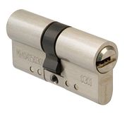 Amig - Veiligheidsslot met ronde cilinder - Hoge weerstand tegen uittrekken - Inclusief 5 sleutels - 153 x 88 mm - Opbouwslot - Staal - Cilinder van 50 mm - Goud