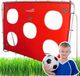 Lean Toys Voetbaltrainingsdoel Met Doelmat Rood 213x152x75cm