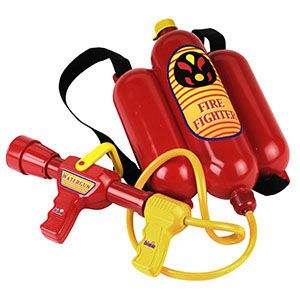 Klein Fireman's water sprayer, net bag + header card - 8932