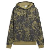 PUMA PUMA Sport fleece hoodie met camouflageprint voor heren XL, Chai Latte Brown