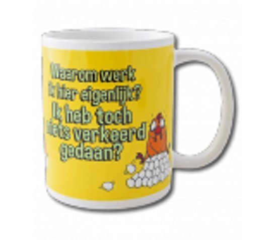 Paper Dreams Paperdreams - Funny Mug - Waarom werk ik hier eigenlijk