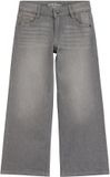 WE Fashion Meisjes wide leg jeans met studs