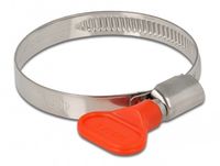 Delock Collier de serrage à ailettes 40 - 60 mm 10 pièces