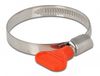 Delock Collier de serrage à ailettes 40 - 60 mm 10 pièces