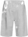 Lonsdale Logo Jam Shorts Marl Grey