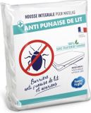 SWEET NIGHT Complete hoes voor Antimijt Matras tegen bedwantsen - 90 x 190/200 cm - Wit