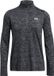 Under Armour Tech 1/2 Zip- Twist Dames Sportshirt - Zwart - Maat L