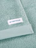 Tom Tailor Handdoek Color Bath Towel Groen 50x100 cm Katoen
